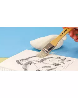 "Milan" Подушка с каучуковой крошкой для очищения бумаги арт. ГММ-113004-1-ГММ100033681534