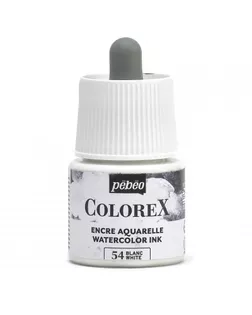 "PEBEO" Акварельные чернила Colorex 45 мл 417054 белый арт. ГММ-10714-58-ГММ100075497744