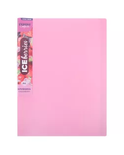 "Expert Complete" Trend ICEberries Папка с вкладышами 40 мкм 20 л. A4 600 мкм 20 мм 1 шт. клубника EC211520073 арт. ГММ-113371-1-ГММ101851613734