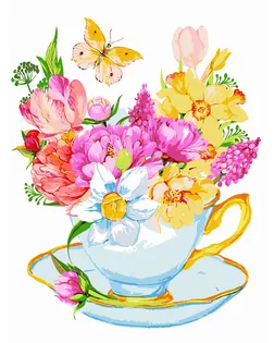 "ФРЕЯ" PNB/C3 Холст для раскрашивания по номерам 40 х 30 см СК/Распродажа №51 "Летняя симфония" арт. ГММ-113593-39-ГММ108175235614