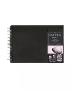 "Fabriano" Блокнот для зарисовок SKETCHBOOK ландшафт 110 г/м2 A5 14.8 х 21 см на спирали 80 л. 28014660 арт. ГММ-118077-1-ГММ110261190584