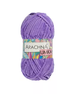 Пряжа ARACHNA "UMKA" 100% полиэстер 5 шт. х 100 г 120 м ± 5 м №55 сиреневый арт. ГММ-113983-11-ГММ110368226784