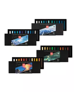 "Аква-колор" "Изостудия" Пастель художественная IZO-SPE12 12 цв. "Элементы. Воздух" арт. ГММ-117241-1-ГММ110920653074