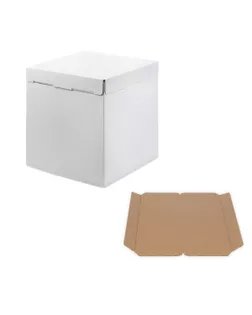 "S-CHIEF" BFC-005 Кондитерская коробка для торта 30 x 30 x 45 см арт. ГММ-115628-1-ГММ113041548744