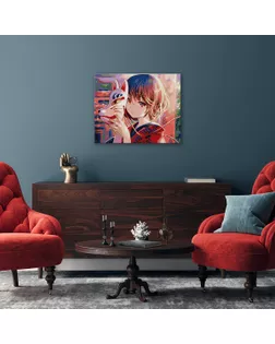 "ФРЕЯ" PNB/PL-228 Набор для раскрашивания по номерам 50 х 40 см "В стиле аниме. Кицунэ" арт. ГММ-116854-1-ГММ114322353714