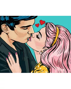 "ФРЕЯ" PNB/C1 Холст для раскрашивания по номерам 50 х 40 см СК/Распродажа №65 "Настоящие чувства" арт. ГММ-113277-30-ГММ114513733554