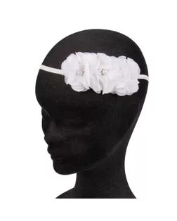 "CHERRY MARY" DV06201 Повязка на голову 5 х 1 шт. №01 белый арт. ГММ-119692-2-ГММ115600195484