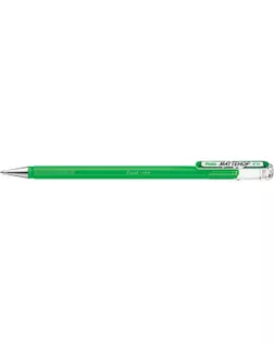 "Pentel" Ручка гелевая с супер укрывистыми чернилами Mattehop d 1 мм K110-VDX цвет чернил: зелёный арт. ГММ-116524-1-ГММ119179520774