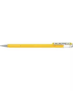 "Pentel" Ручка гелевая с супер укрывистыми чернилами Mattehop d 1 мм K110-VGX цвет чернил: желтый арт. ГММ-116524-6-ГММ119179568714