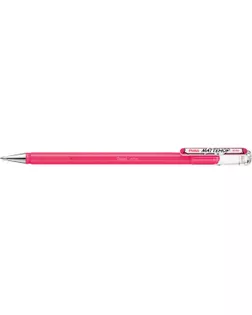 "Pentel" Ручка гелевая с супер укрывистыми чернилами Mattehop d 1 мм K110-VPX цвет чернил: розовый арт. ГММ-116524-7-ГММ119179579324