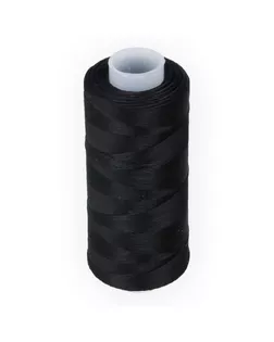 Нитки лавсан 70Л 100% полиэфир 200 м 10 шт №115 ЧЕРНЫЙ арт. ГММ-107826-1-ГММ012294152942