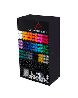 "VISTA-ARTISTA" Стенд для акриловых маркеров 30 артикулов AMV-01  арт. ГММ-116476-1-ГММ123553291734
