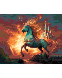 "ФРЕЯ" PNB/PL-273 Набор для раскрашивания по номерам 50 х 40 см "Хранитель королевства" арт. ГММ-117381-1-ГММ124074801464