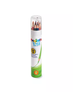 "Carioca" "Tita" Карандаши цветные пластиковые заточенный 12 цв. 43340 арт. ГММ-116216-1-ГММ124185699164