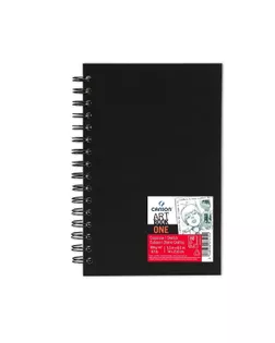 "Canson" Блокнот для зарисовок One 100 г/м2 A5+ 14 х 21.6 см на спирали 80 л. C400039211 арт. ГММ-117858-1-ГММ125574984234