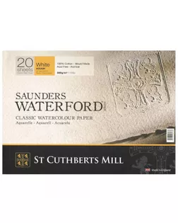 "St. Cuthberts Mill" Альбом для акварели Rough 300 г/м2 18 х 26 см склейка с одной стороны 20 л. T46630001011B крупнозернистая арт. ГММ-117867-1-ГММ125645395384