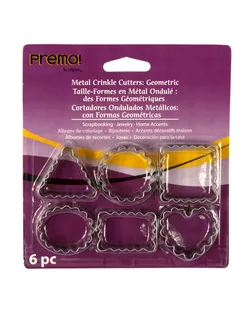 "Sculpey" Mini Metal Cutters мини-формы для глины AM AMCC геометрические фигуры арт. ГММ-107833-2-ГММ012652646782