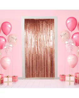 "BOOMZEE" GBZ-07 Занавес Дождик 03_розовое золото, матовый арт. ГММ-117105-2-ГММ127571022724