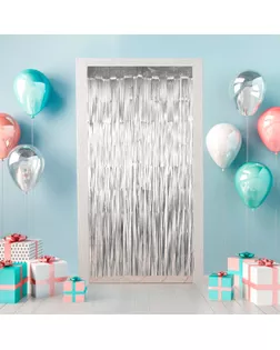 "BOOMZEE" GBZ-10 Занавес Дождик 02_серебристый, матовый арт. ГММ-117108-1-ГММ127580330054