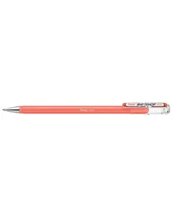 "Pentel" Ручка гелевая с супер укрывистыми чернилами Mattehop d 1 мм K110-VP2X цвет чернил: коралловый арт. ГММ-116524-13-ГММ129410419664