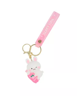 "Lol&Pop" LLK-124 Брелок для ключей №01 белый кролик арт. ГММ-118735-2-ГММ129645325644