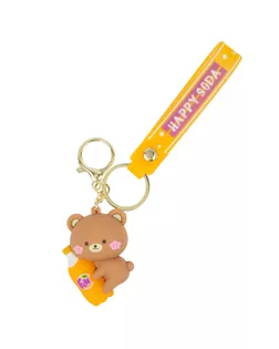 "Lol&Pop" LLK-124 Брелок для ключей №03 коричневый медведь арт. ГММ-118735-3-ГММ129645326264