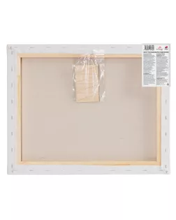 Холст грунтованный на подрамнике "VISTA-ARTISTA" AMLG-5060 40% полиэстер, 30% лён, 30% хлопок 50 х 60 см 570 г/кв.м 2 шт крупнозернистый арт. ГММ-117422-1-ГММ130753607234