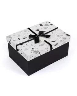 "Stilerra" YBOX-R60-1 Коробка подарочная 1 шт. 26 х 19 х 13 см 02 белый/черный арт. ГММ-118086-2-ГММ130981957314