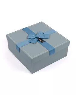 "Stilerra" YBOX-S35-3 Набор подарочных коробок 3 в 1 20.5 х 20.5 х 8 - 27 х 27 х 11.5 см 01 голубой арт. ГММ-118121-1-ГММ131059498414