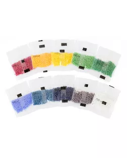 Бисер Чехия Круглый ASSORTI 10/0 2.3 мм 10 х 5 г 1-й сорт №06 ассорти блестящий не прозрачный арт. ГММ-116727-6-ГММ131427074064