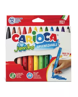 "Carioca" Фломастеры Jumbo 12 цв 40569 арт. ГММ-117427-1-ГММ132317933774