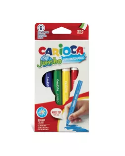 "Carioca" Фломастеры Jumbo 6 цв 40568 арт. ГММ-117441-1-ГММ132329306004