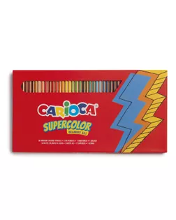 "Carioca" Набор карандаши цветные деревянные заточенные 36 цв, ластик, точилка и 2 чернографитных карандаша ( в картонной упаковке ) 43395 арт. ГММ-117454-1-ГММ132346372604
