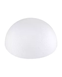 "Love2art" DPZ-119 Заготовка для декора пенополистирол d 24 см 5 см 1 шт 01 "Полусфера" 240 мм 1 шт. арт. ГММ-117205-1-ГММ133031667974