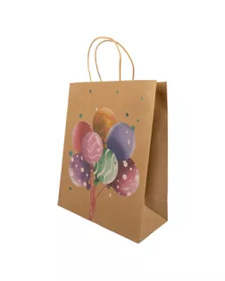 "Stilerra" GINM подарочный крафт-пакет 150 г/кв.м 27.5 х 33 х 12 см 12 шт. 01 арт. ГММ-119328-1-ГММ133309428604