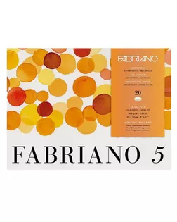 "Fabriano" Альбом-склейка для акварели Fabriano 5 Фин 300 г/м2 23 х 31 см лист 19100258 арт. ГММ-118138-1-ГММ133887627994