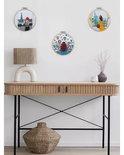 Набор для вышивания "PANNA" "Живая картина" JK-2347 "Увидеть Париж" 15.5 х 15.5 см арт. ГММ-118752-1-ГММ136139470564