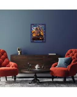 "ФРЕЯ" PNB/PL-303 Набор для раскрашивания по номерам 50 х 40 см "Славянская мифология. Змей Горыныч" арт. ГММ-117943-1-ГММ136163435254