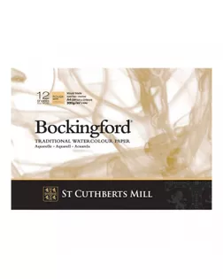 "St. Cuthberts Mill" Альбом для акварели "Bockingford" 300 г/м2 A4 21 х 29.7 см склейка с одной стороны 12 л. T4743000101DQ арт. ГММ-118017-1-ГММ137951691754