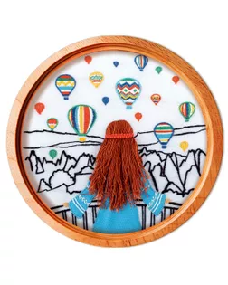 Набор для вышивания "PANNA" "Живая картина" JK-2348 "Увидеть Каппадокию" 15.5 х 15.5 см арт. ГММ-118749-1-ГММ138674760964