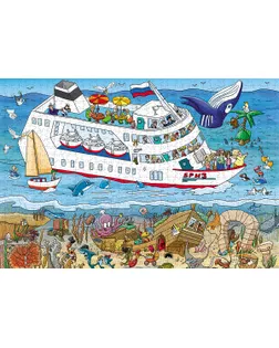 "ФРЕЯ" Пазл 1500 элемент. PZL-1500/32 Увлекательный круиз арт. ГММ-106283-29-ГММ140235365564