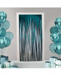 "BOOMZEE" GBZ-12 Занавес Дождик 03_серебристо-изумрудный арт. ГММ-119408-2-ГММ140300248384