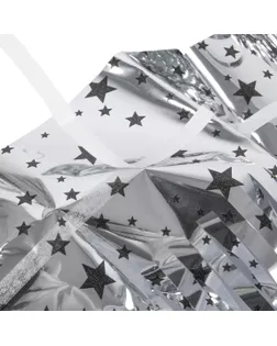 "BOOMZEE" GBZ-13 Занавес Дождик 02_серебряные звёзды арт. ГММ-119409-2-ГММ140300266574