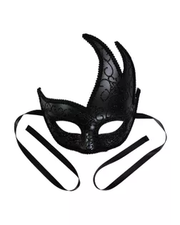 "BOOMZEE" PBZ-91 Маска карнавальная 01_венецианская маска черная арт. ГММ-119860-1-ГММ140845964244