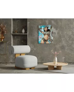 "ФРЕЯ" PNB/PL-333 Набор для раскрашивания по номерам 50 х 40 см "Кибер-кореянка" арт. ГММ-118838-1-ГММ141270355624