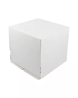 "S-CHIEF" BFC-047 Кондитерская коробка для торта БЕЗ ОКНА 30.5 x 30.5 x 29 см  арт. ГММ-118968-1-ГММ143083440124
