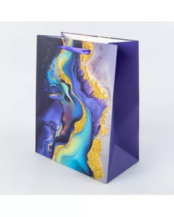 "Stilerra" AFYS подарочный пакет 210 г/кв.м 18 х 23 х 10 см 12 шт. 01 под мрамор арт. ГММ-119284-1-ГММ143085004164