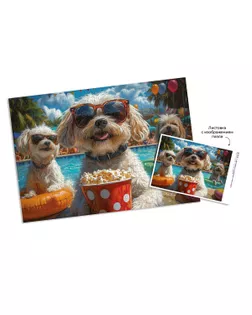 "ФРЕЯ" Пазл 1000 элемент. PZL-1000/79 Вечеринка у бассейна арт. ГММ-100786-77-ГММ143136523334