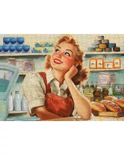 "ФРЕЯ" Пазл 1000 элемент. PZL-1000/80 Советский универмаг арт. ГММ-100786-87-ГММ143136530604