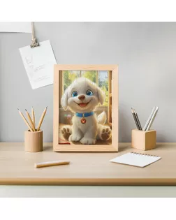 "ФРЕЯ" Пазл 80 элемент. PZL-80/14 Щенок Снежок арт. ГММ-119673-14-ГММ143179097044